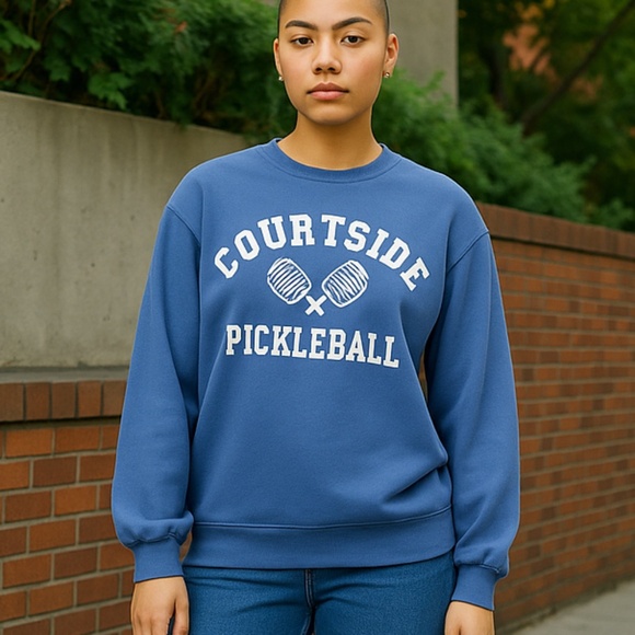 C&C California | Millie Graphic Shirt - Long Sleeve Moonlight Blue XL - Picture 5 of 5